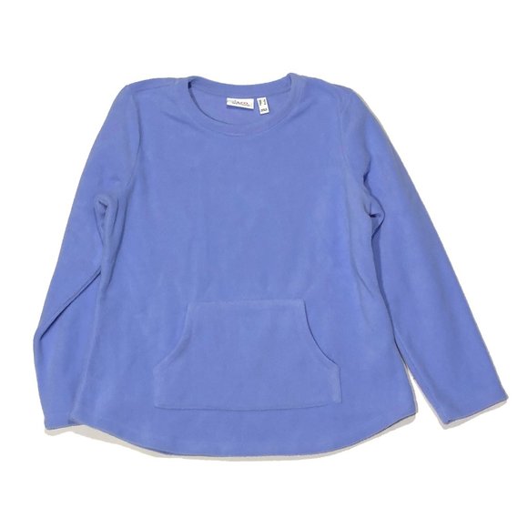 D & Co Womens Size S Lavender Fleece Sweater - Picture 1 of 6
